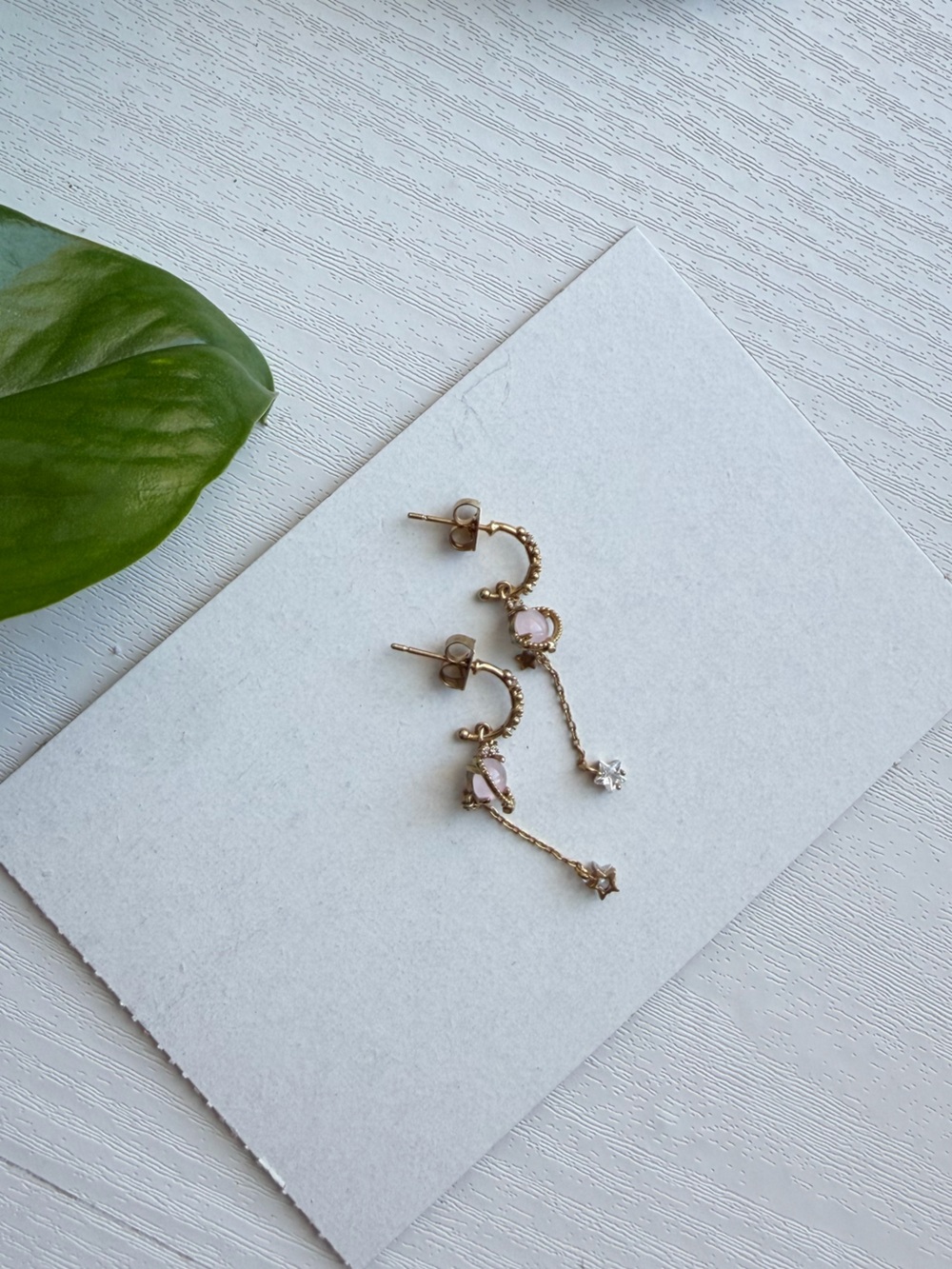 girls crew pink junipter earrings